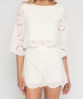 Willow Embroidered Set