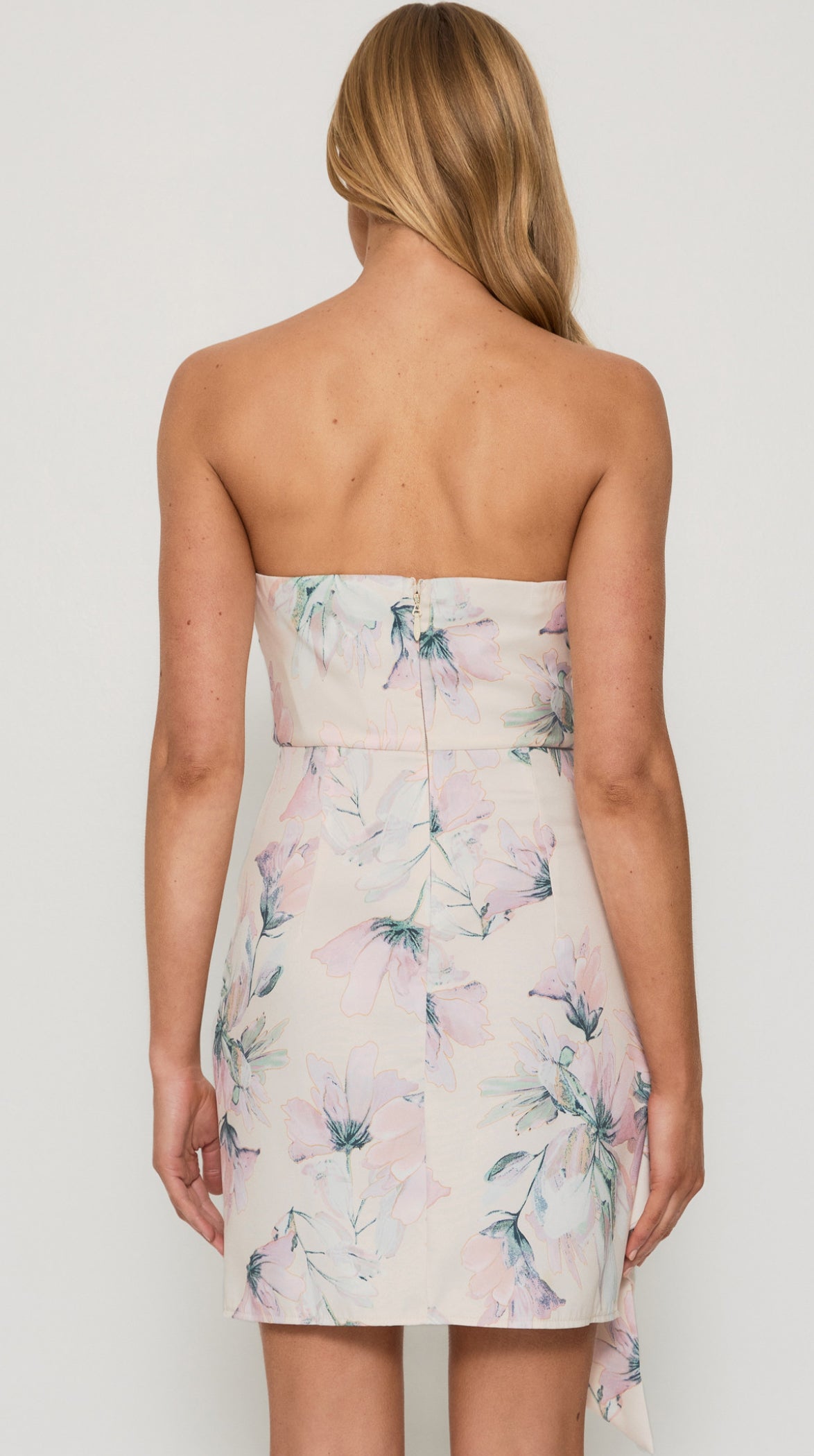 Lily Pink Floral Printed Dress